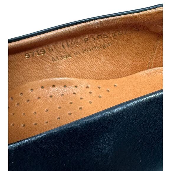 Black Leather Loafers